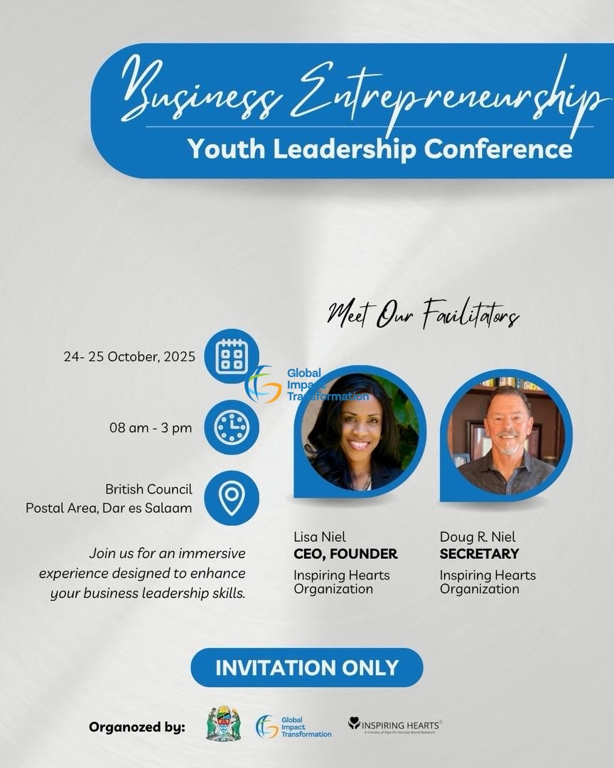 GIT and Inspiring Hearts (USA) Empower Youth with Practical Skills for Entrepreneurship and Employability in Tanzania